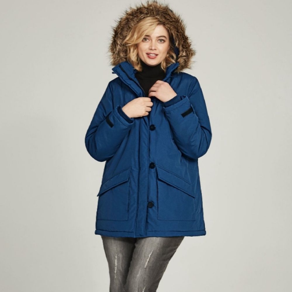 Ellos Plus Size Parka Jacket